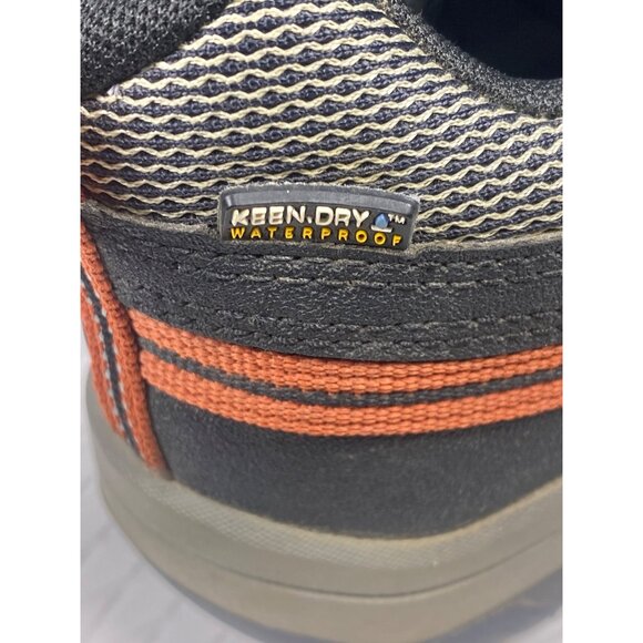 Keen Targhee Men's US 6 EU 38 Waterproof Hiking Shoes Sneakers Blue Orange - Picture 9 of 12